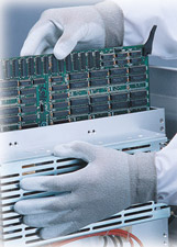Gloves, Nylon with Urethane Coating, ESDPIP